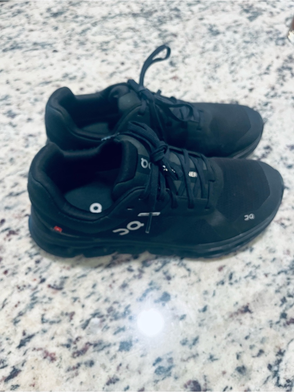 On Running Cloud Black womens Running Shoes 7.5
